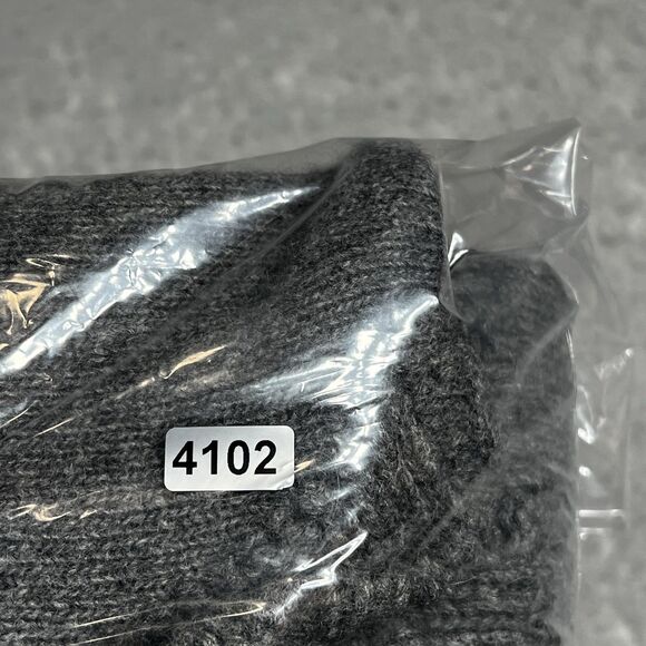 John Varvatos Sweater Mens Large Gray Wool Cashmere Blend Pullover Italy Made - Picture 12 of 12